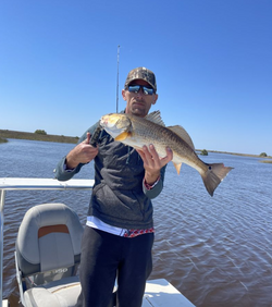 Redfish success with a side of sunshine.